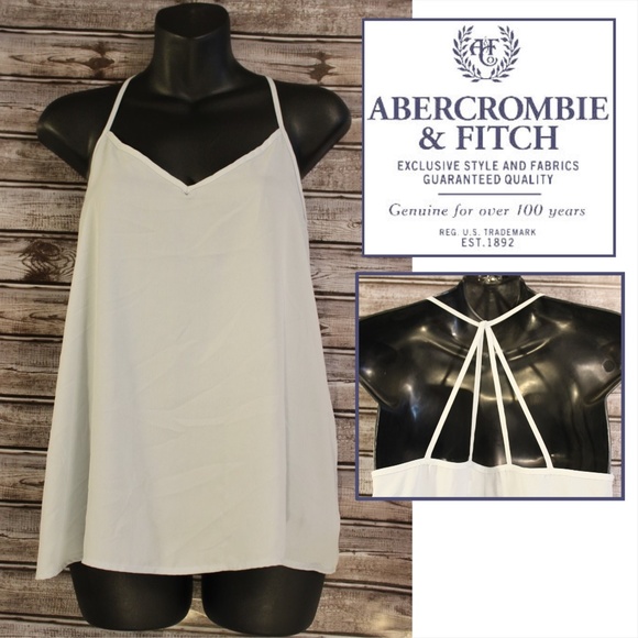 Abercrombie & Fitch Tops - Baby Blue Stappy Back Cami by Abercrombie